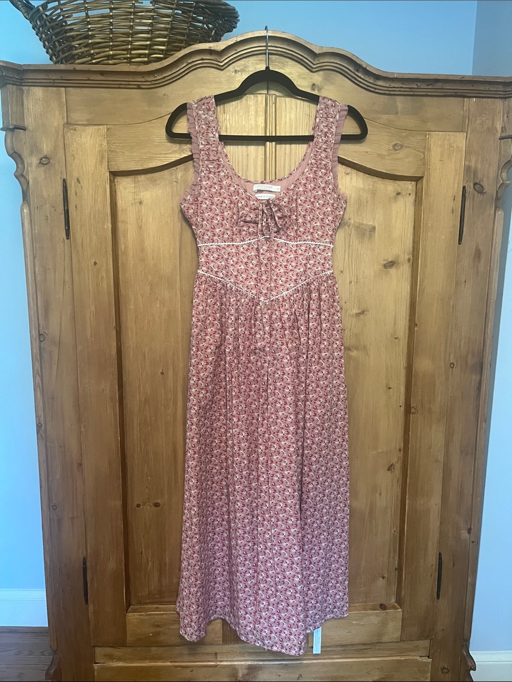 NWOT/NWT Christy Dawn XSP Alessandra in Mauve Pressed Petals